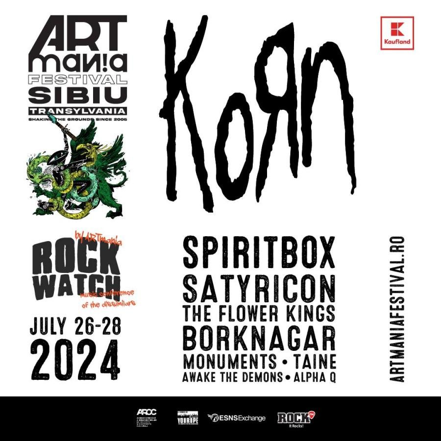 Korn tête d’affiche du ARTmania Festival 2024