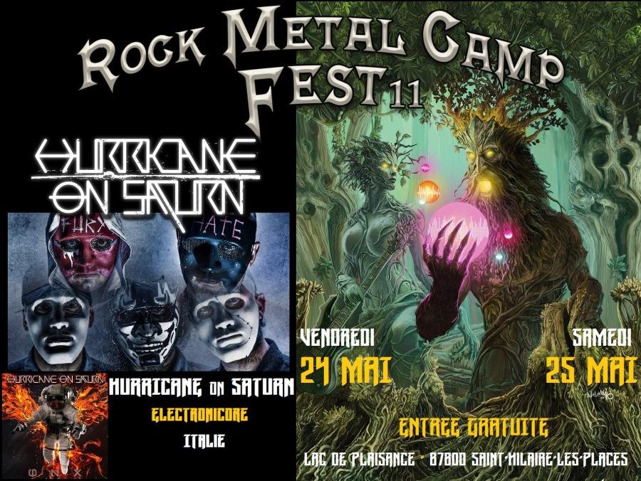 Hurricane On Saturn au Rock Metal Camp Fest 2024