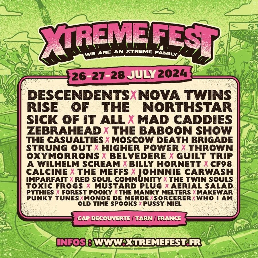 3 nouveaux groupes pour le Xtreme Fest 2024