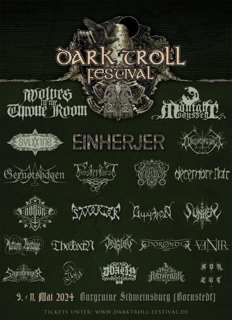 Running Order du Dark Troll Festival 2024