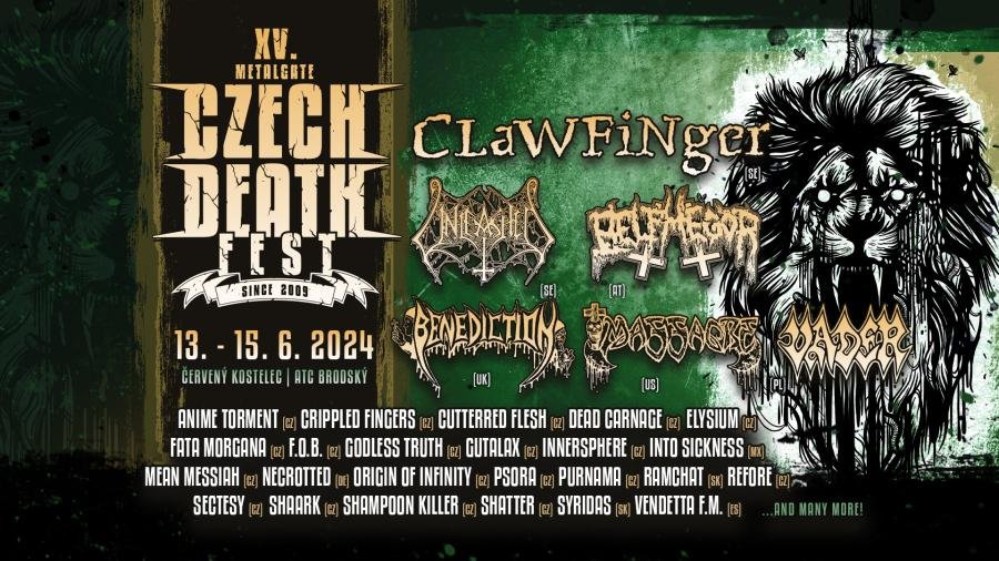 Running Order du MetalGate Czech Death Fest 2024