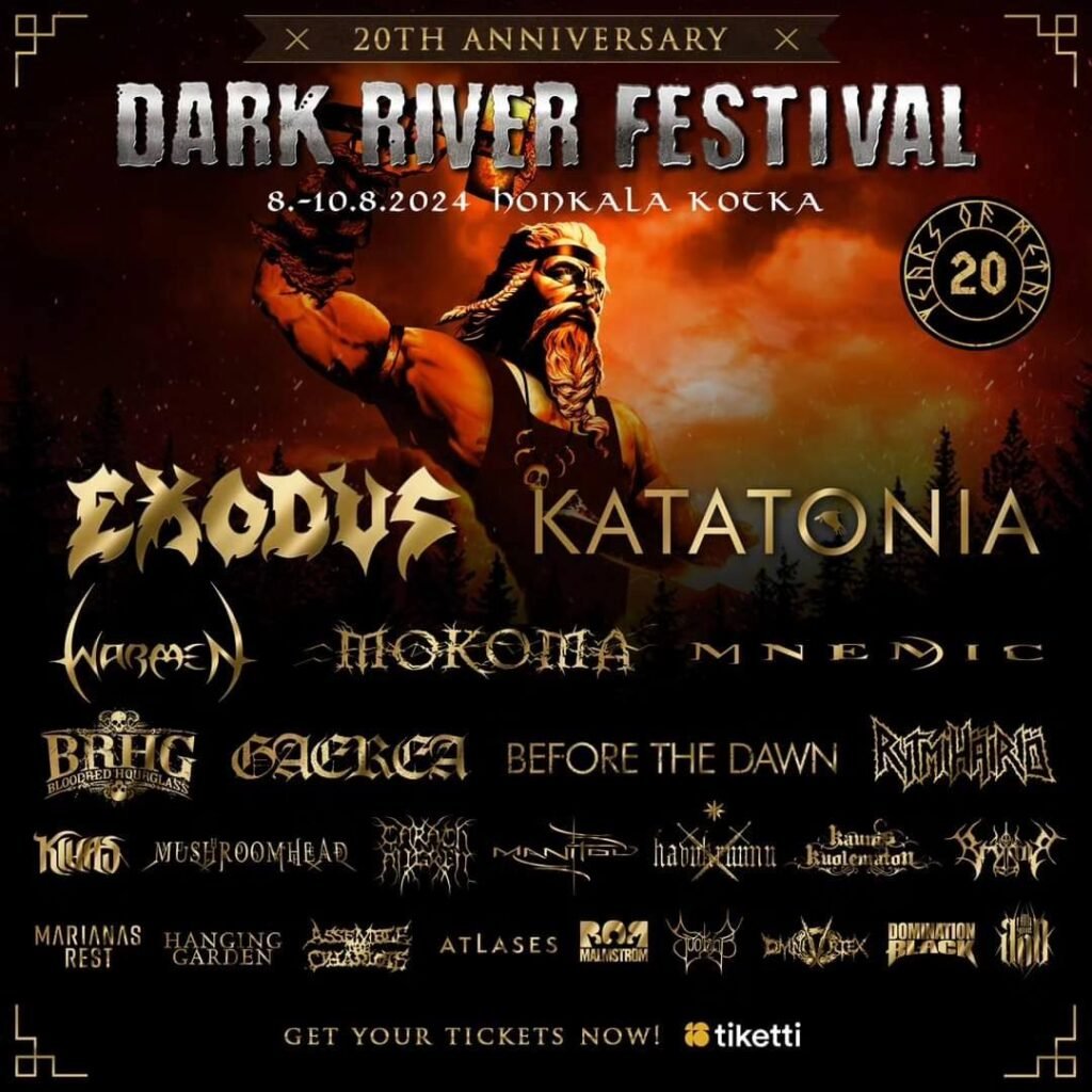 Running Order du Dark River Festival 2024