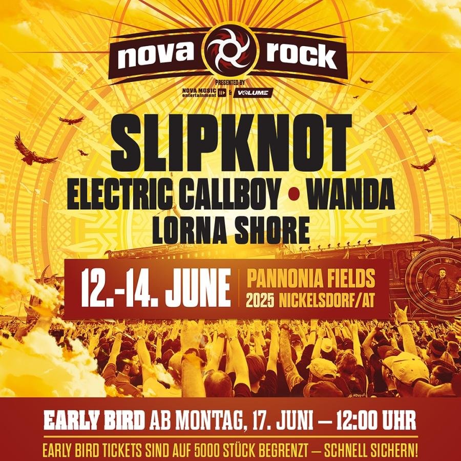 Annonce du Nova Rock 2025