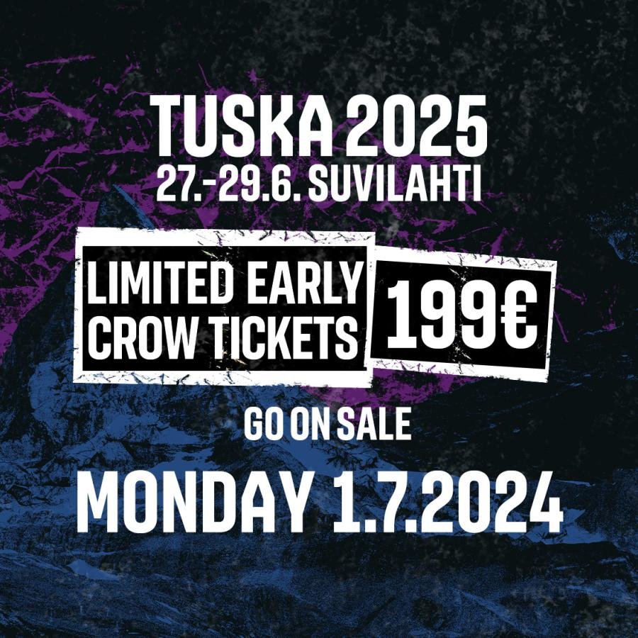 Annonce du Tuska Open Air 2025