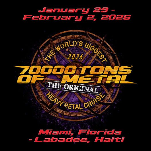 70000 Tons of Metal 2026