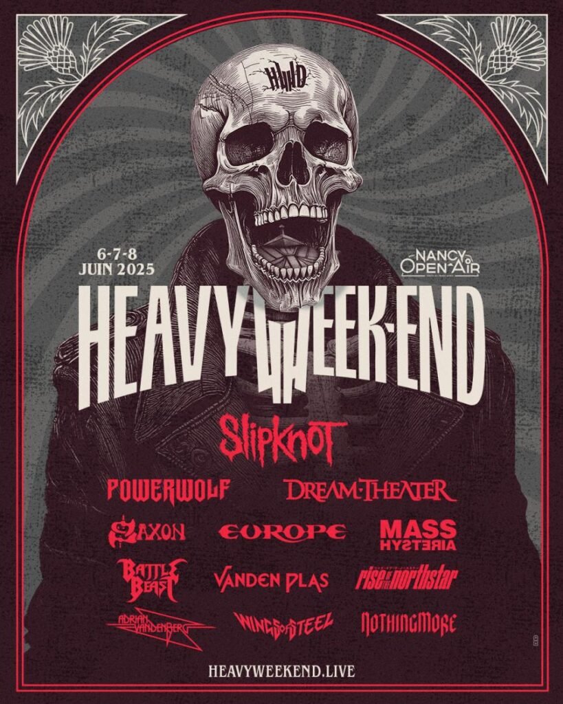 Running Order du Heavy Weekend – Nancy Open Air 2025