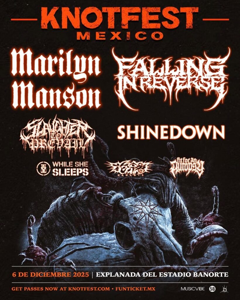 Annonce du Knotfest Mexico 2025